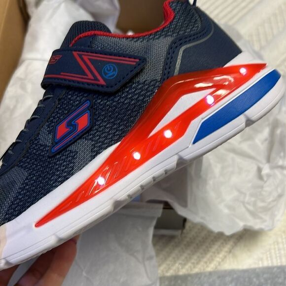 SKECHERS - Light Up - Red, white and blue - Tri Namics - Picture 3 of 6